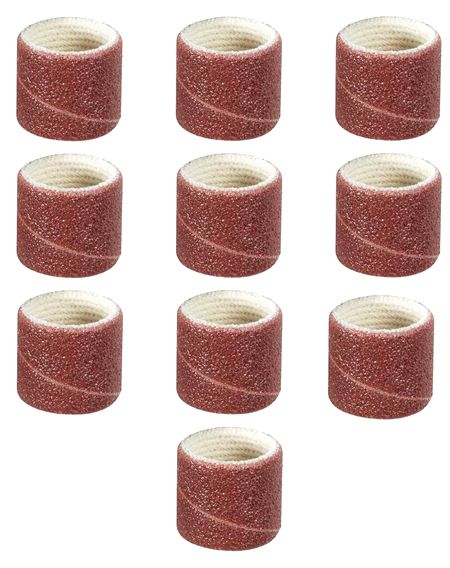 PROXXON SET 10 CILINDRI ABRASIVI AL CORINDONE DIAM. 14 MM GR. 120 28979