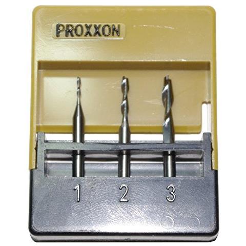 PROXXON SET 3 FRESE A GAMBO IN METALLO DURO 27116