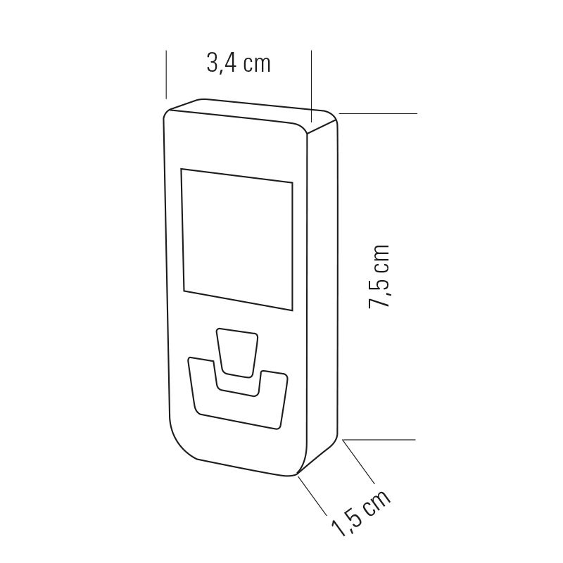 METRICA DISTANZIOMETRO FLASH MINI 30 (30mt)