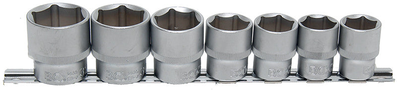 FERMEC SET 7 BUSSOLE ESAGONALI FEM. ATTACCO DA 1/2" (20 - 32 MM) 9108