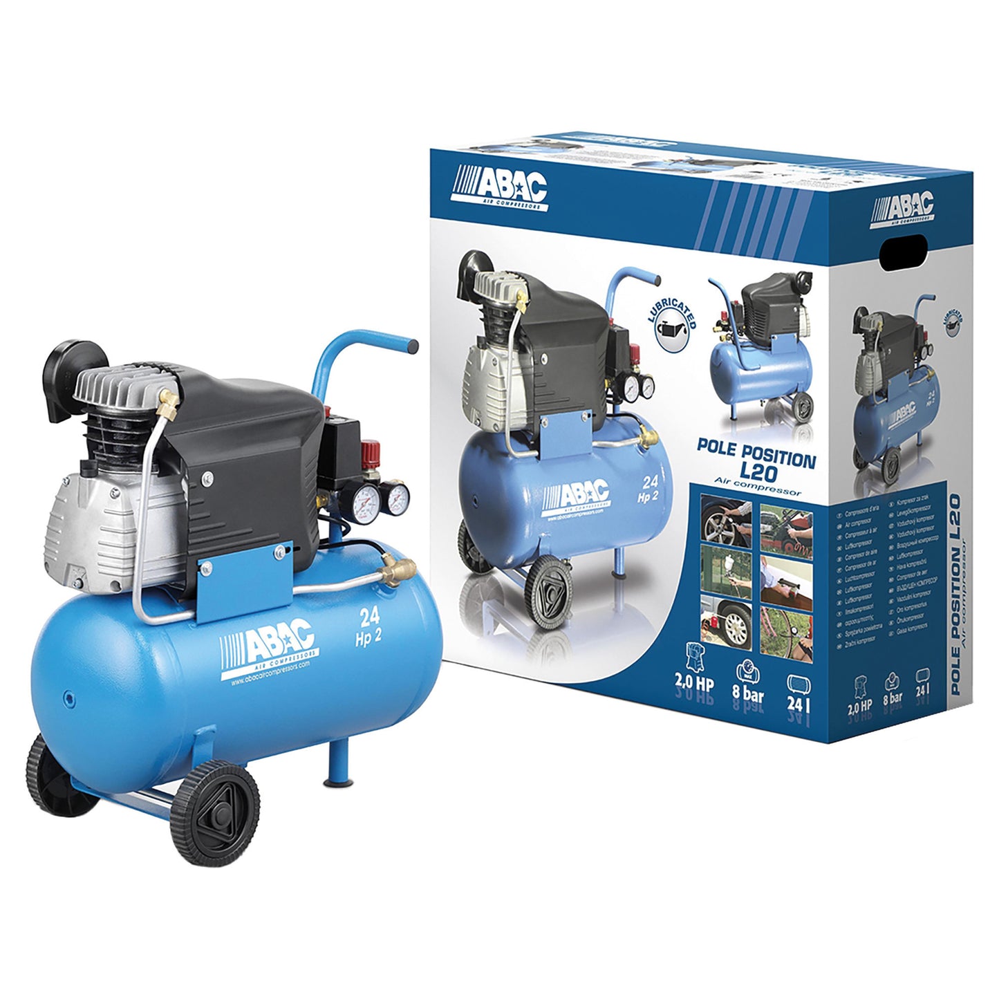 ABAC Compressore d'Aria POLE POSITION L20
