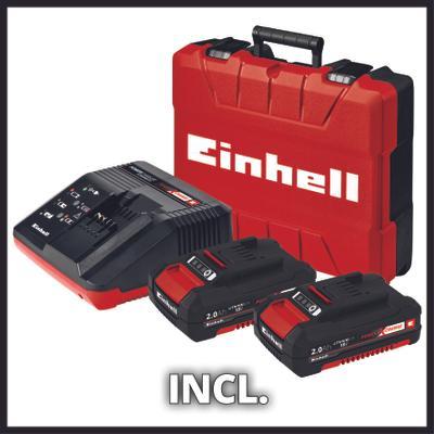 EINHELL AVVITATORE A PERCUSSIONE A BATTERIA TP-CD 18 LI-I (2X2,0Ah) 4513861