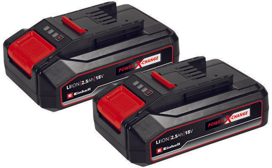 EINHELL BATTERIE 2x 18V 2,5Ah PXC-Twinpack 4511524