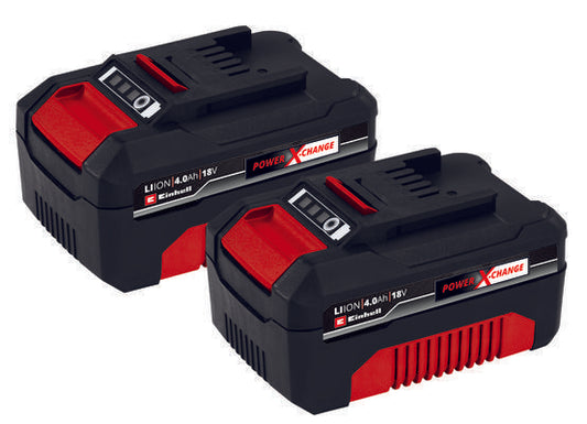 EINHELL BATTERIE 2x18V 4,0Ah PXC-Twinpack 4511489