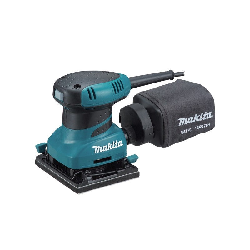 MAKITA LEVIGATRICE ORBITALE BASE QUADRATA VELCRATA BO4555