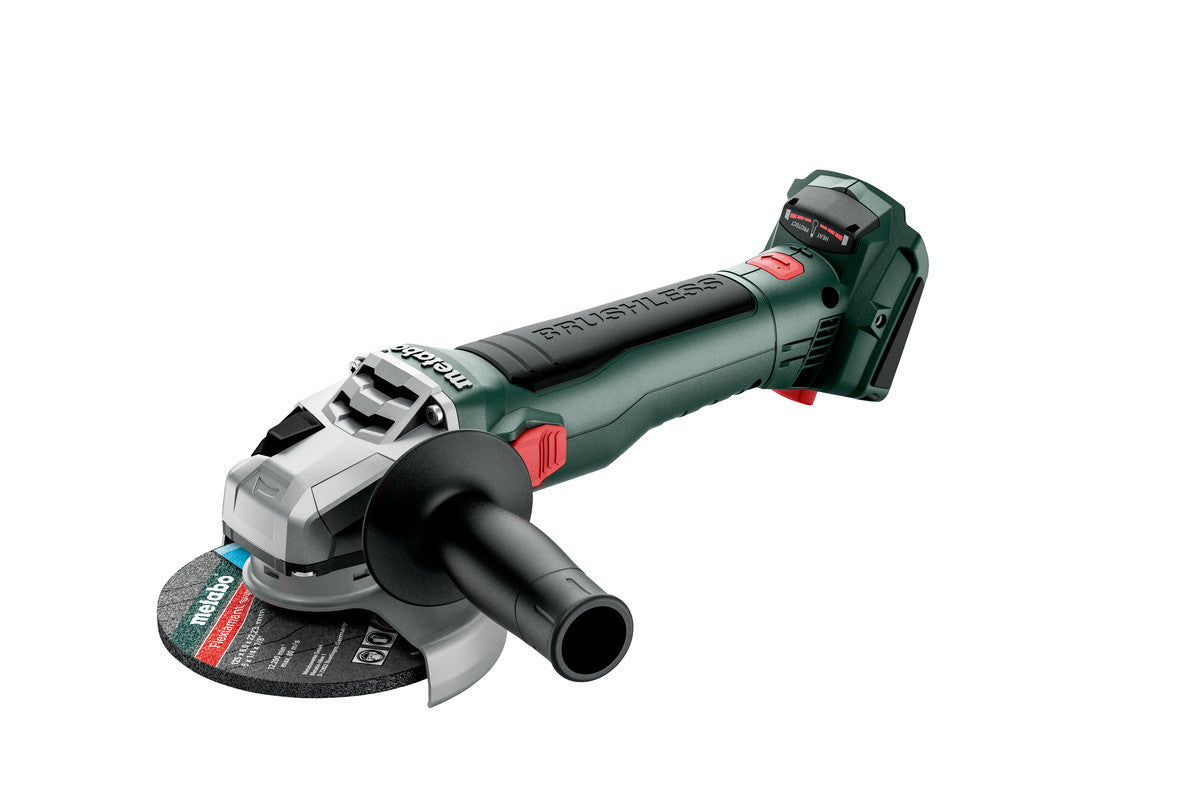 METABO W 18 LT BL 11-125 SMERIGLIATRICE ANGOLARE E A BATTERIA METABOX 145